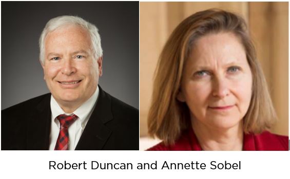 Robert Duncan and Annette Sobel